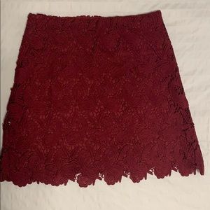 Express Lace Skirt